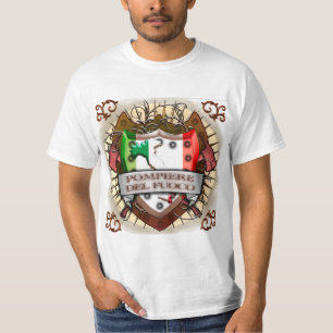 Un t-shirt pompier italien