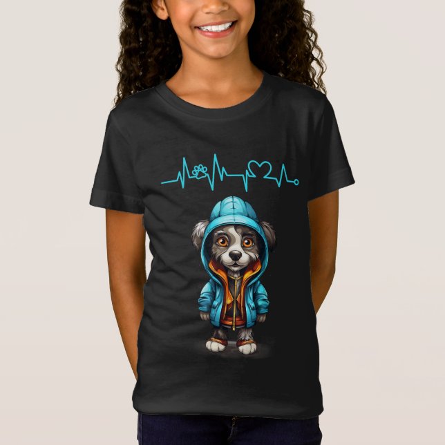 Un t-shirt pour amoureux de chien (Devant)