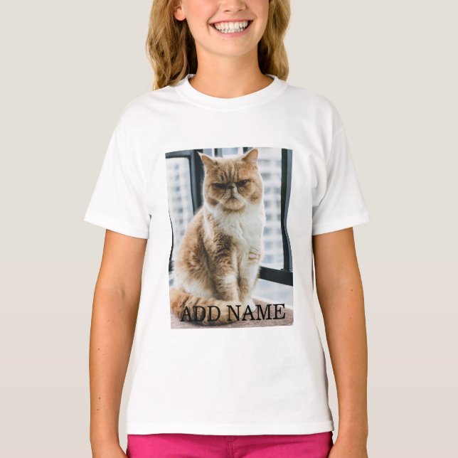 un t-shirt pour enfants pour animaux de compagnie  (Devant)