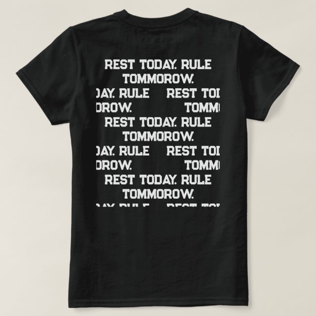 Un T-Shirt pour femmes (Design dos)
