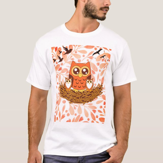 Un t-shirt pour la mère et le bébé (Devant)