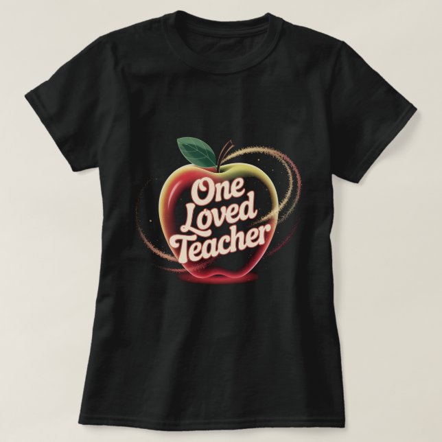 Un T-Shirt pour un Enseignant Aimé : Cadeau d'Appr (Design devant)
