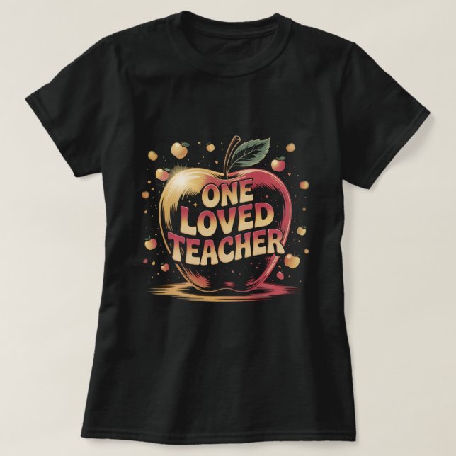 Un T-Shirt pour un Enseignant Aimé : Cadeau d'Appr (Design devant)
