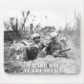 Un tapis de souris de dure journée