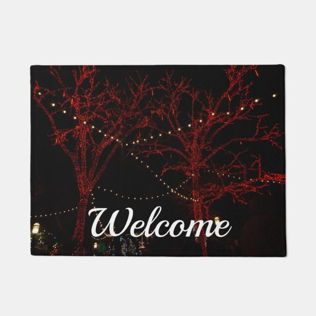 Un tapis rouge de bienvenue (Devant)