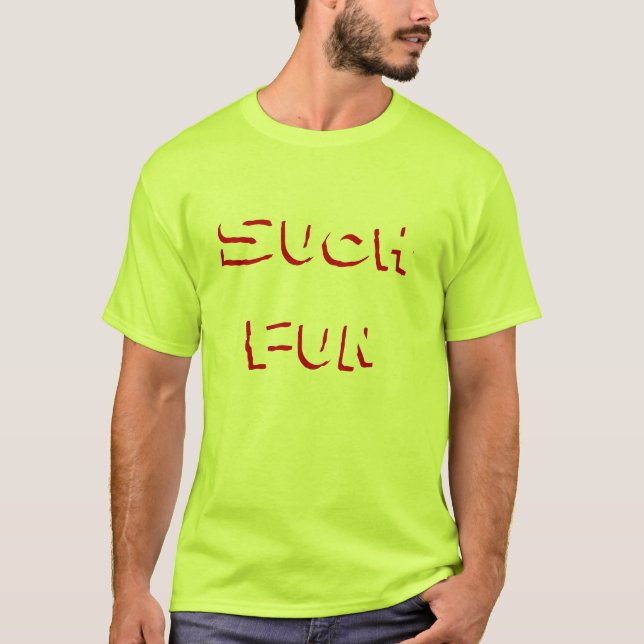 Un tel T-shirt d'amusement (Devant)