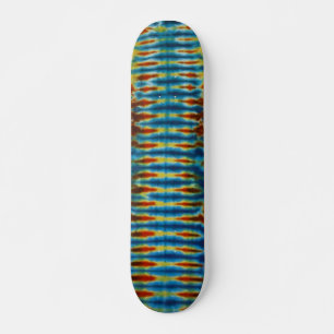 Un Tie Dye Skateboard Vert Stripe