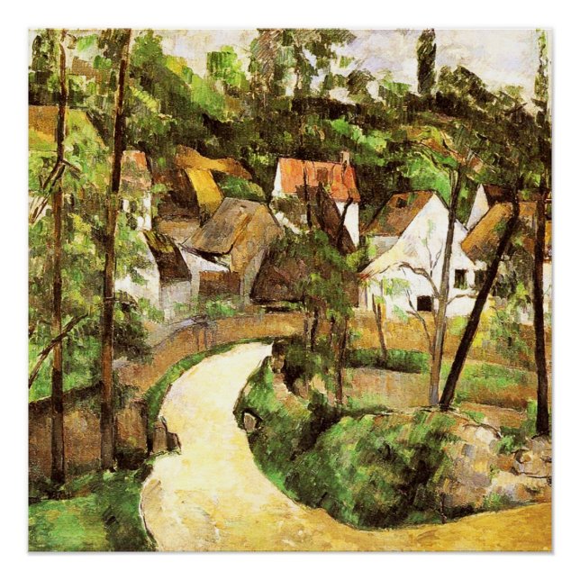 Un tour dans la rue Paul Cezanne Poster (Devant)