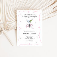 Un tout petit peu plus près Invitation à une fête 