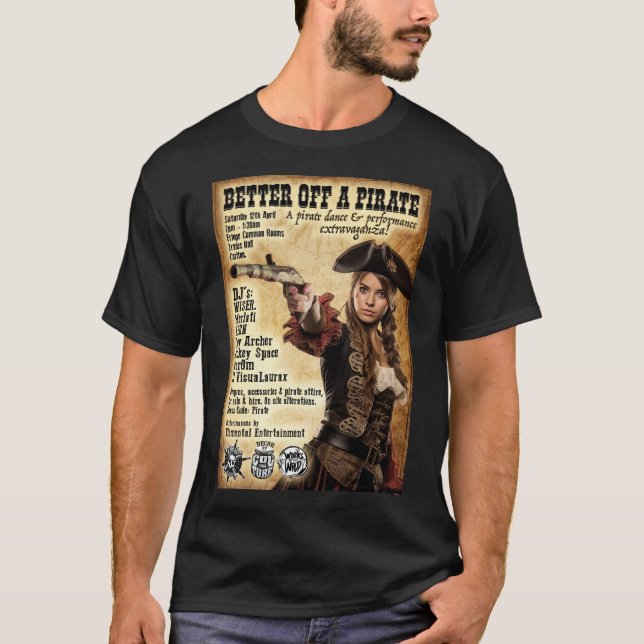 Un Tshirt Pirate. (Devant)