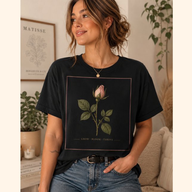 Un Tshirt Une Rose Quelque Soit Son Nom (Créateur téléchargé)