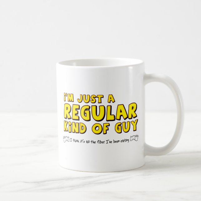Un Type Régulier De Guy Funny Mug Humour (Droite)