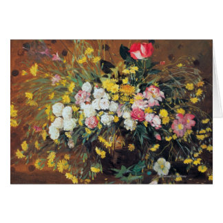 Un vase de fleurs