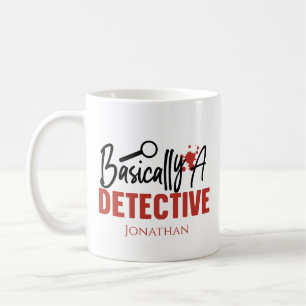 Un Véritable Crime Drôle Fondamentalement Une Mug 