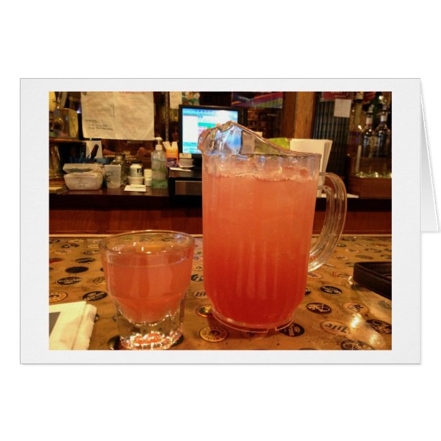 UN VERRE VOUS AIDERA À OUBLIER QUE VOUS AVEZ "50" (Devant horizontal)