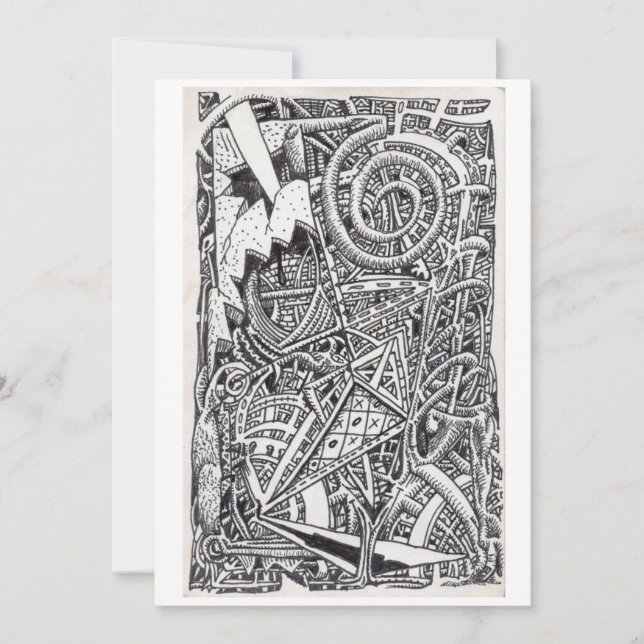 Un Vieux Jeu. Carte simple (Devant)