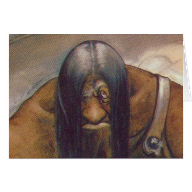 Un vieux troll de montagne (Devant horizontal)