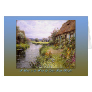 Un virage dans la rivière par Louis Aston Knight