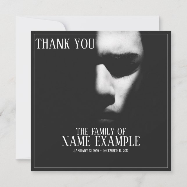 Un visage endormi à mi-ombre (Devant)