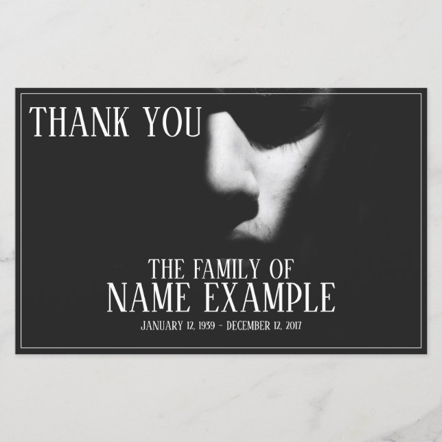 Un visage endormi à mi-ombre (Devant)