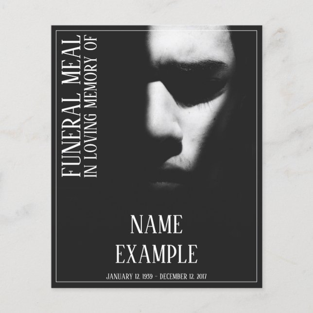 Un visage endormi à mi-ombre (Devant)