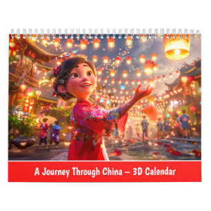 Un voyage à travers la Chine – Calendrier 3D