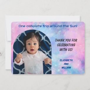 Un Voyage Autour Du Carte de remerciements Photo S