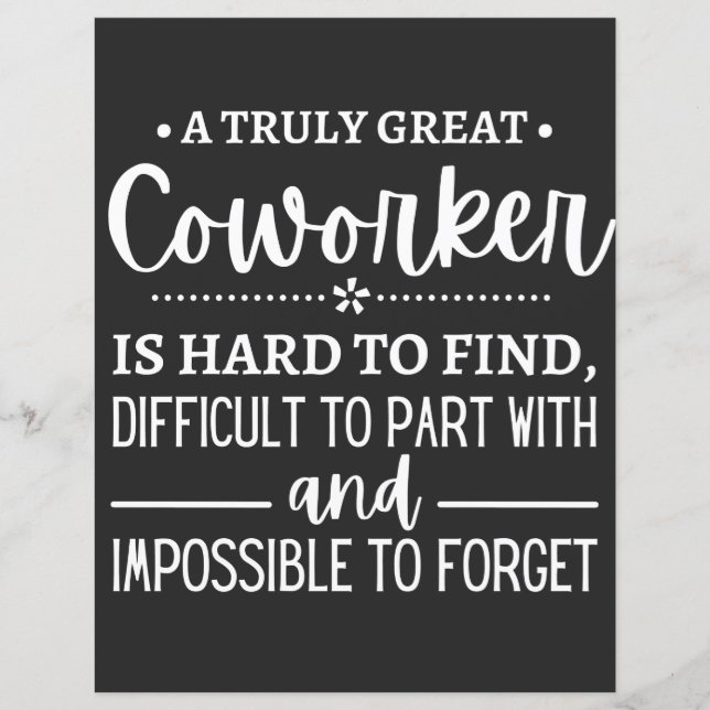 Un vrai grand collègue (Devant)