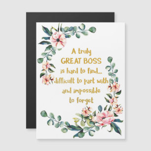 Un vrai grand patron Appréciation Cadeau Boss Merc