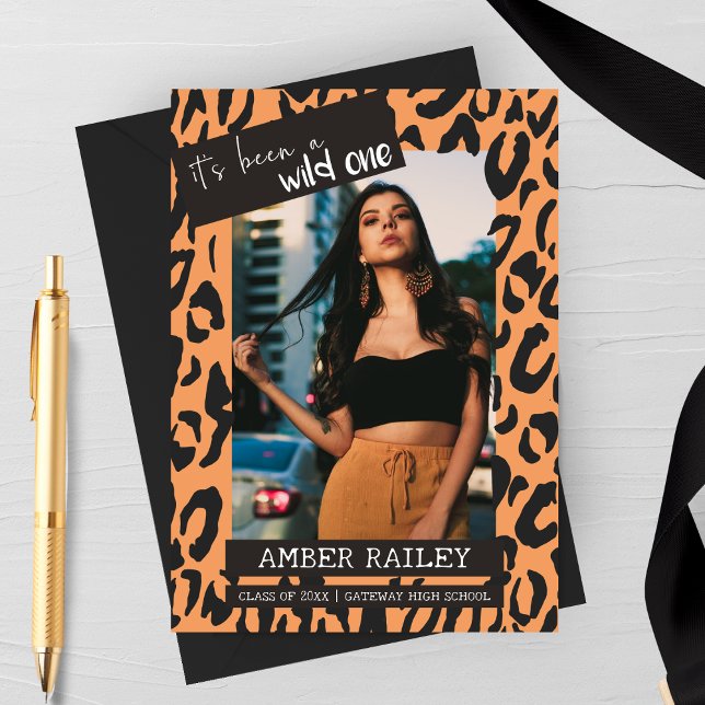 Un Wild One, Faire-part d'obtention d'un diplôme d (Créateur téléchargé)