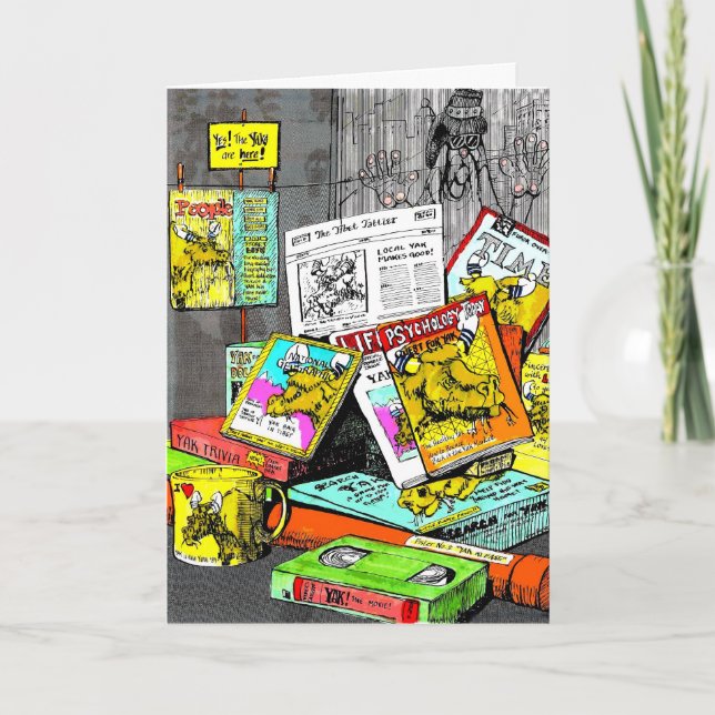 Un yak est un yak - carte (Devant)