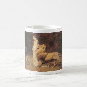 Una et la tasse de lion