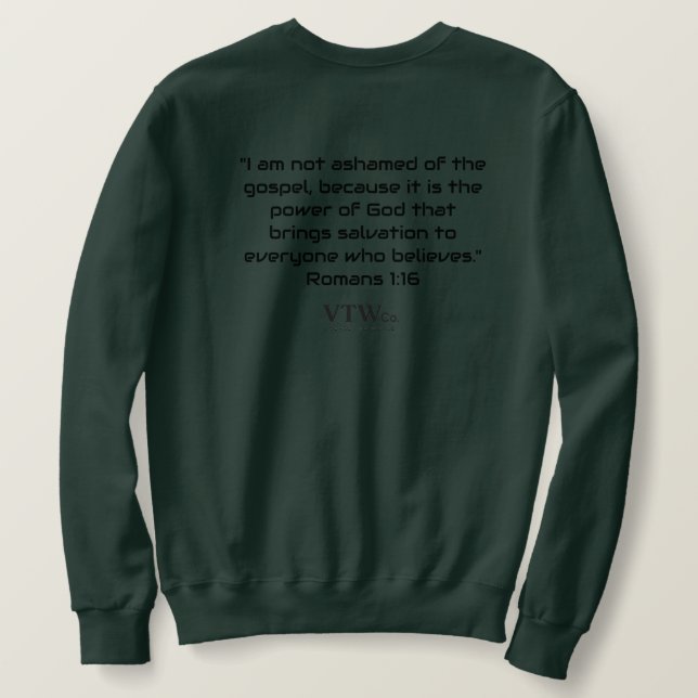 Unapologetic Men's Crewneck Sweatshirt (Design dos)