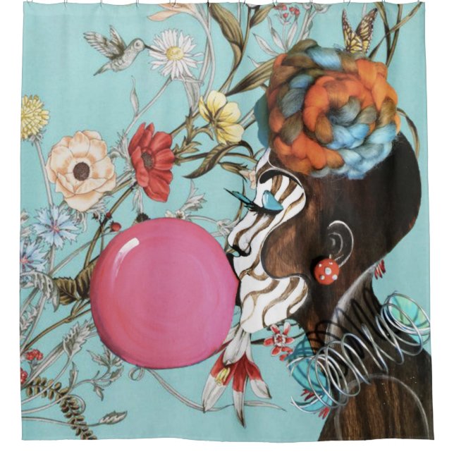 Unapologetically JE REMÉLANGE le rideau en douche (Devant)