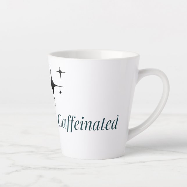 Unbothered and Caffeinated Mug (Droite)