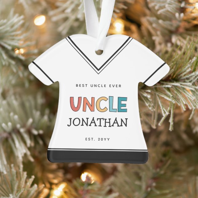 Uncle personnalisé Retro cadeau meilleur oncle jam (Arbre)