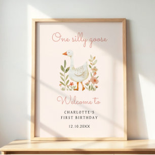 Une affiche de bienvenue pour la première fête d'a