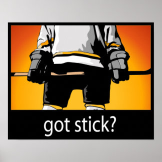 Une affiche de hockey ?