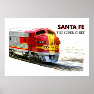 Une affiche de Santa Fe
