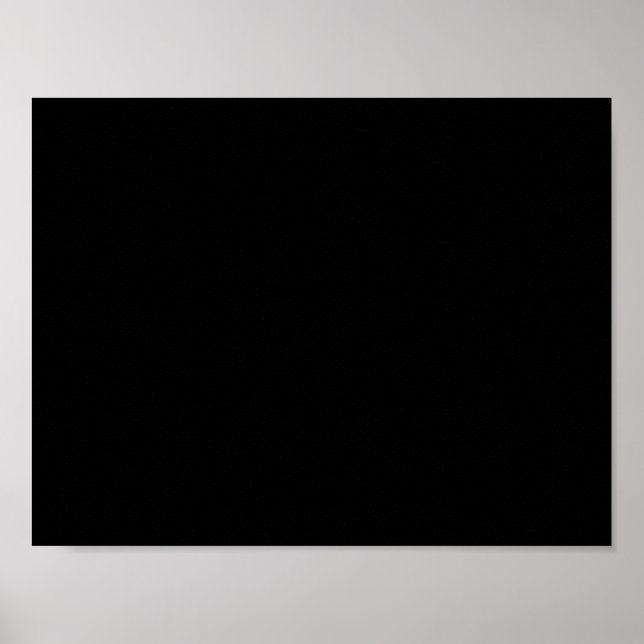 Une affiche noire (Devant)