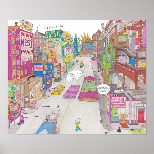 Une affiche Voltz Eastside Moment (Devant)