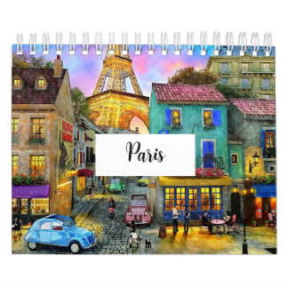 Une année à Paris : Calendrier captivant de Paris