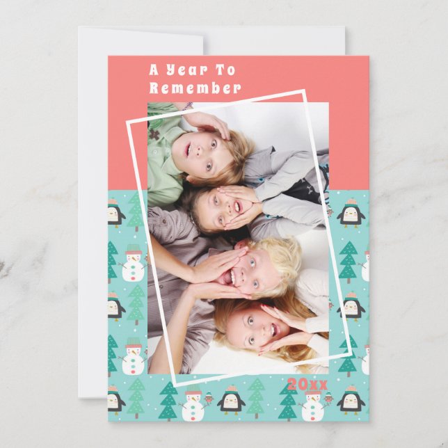 Une année pour se souvenir de Noël de Snowman Phot (Devant)