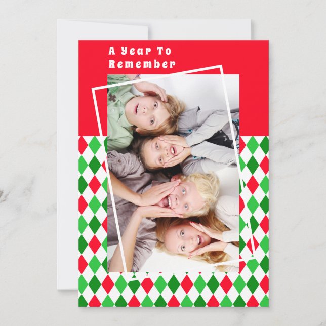 Une année pour se souvenir du Jacquard Noël (Devant)