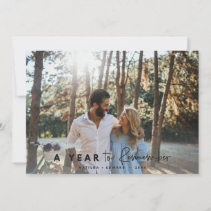 Une année pour se souvenir d'une photo minimale mo