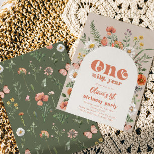 Une année sauvage Invitation d'anniversaire