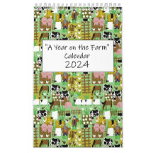 Une année sur le calendrier agricole 2024