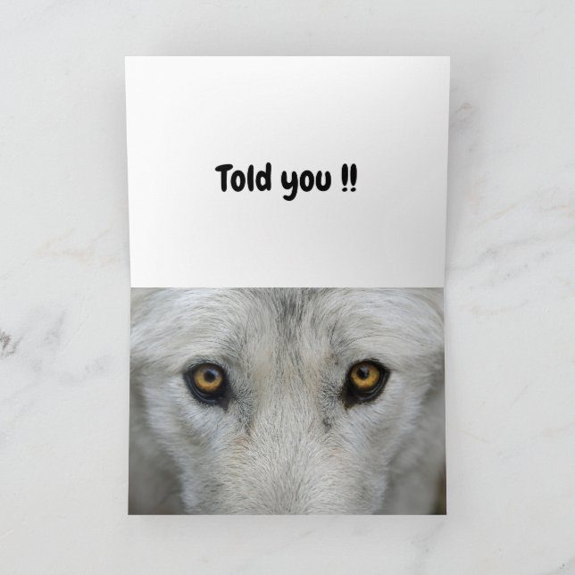 Une autre carte drôle (Intérieur)