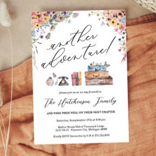 Une autre invitation de fête d'adieu pour une aven