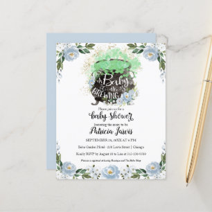 Une Baby Shower dans la théière Budget Invitation